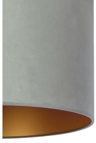 Lampă de masă Duolla ROLLER 1xE14/15W/230V d. 20 cm verde deschis/auriu