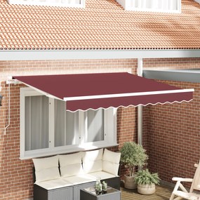 vidaXL Material de înlocuire pentru marchiză de 3,5x2 m Bordo