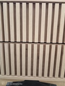 OFERTA Noptiera ENTSIAN 40x40cm, stejar artisan a II-a calitate