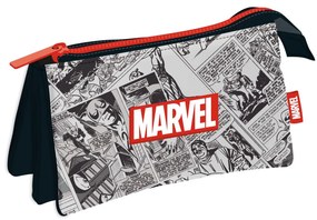 Captain Marvel Comic Marvel penar cu 3 compartimente 21 cm