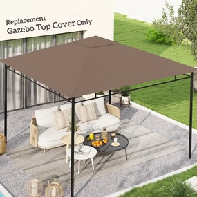 Acoperis de Schimb Outsunny 3x3m, din Poliester. 3x3m | Aosom RO