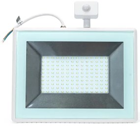Proeictor LED cu senzor LED/100W/230V 6400K IP65 alb Aigostar