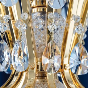 Candelabru de lux cristal Scholer Hirohito 12L 24K gold plated