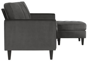 Colțar gri Strummer - CosmoLiving by Cosmopolitan