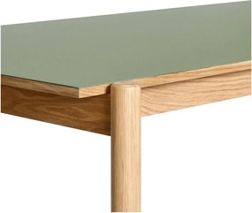 Masă de dining din lemn de stejar 107x190 cm Oblique – Hübsch