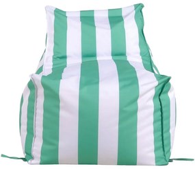 Beanbag pentru grădină alb-verde – Bonami Essentials