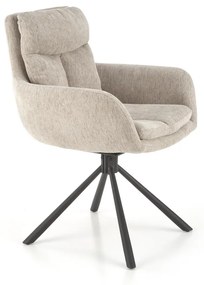 Scaun rotativ K495 stofa bej