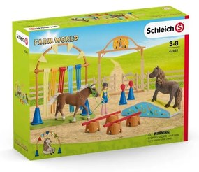 Antrenament de agilitate pentru ponei Schleich  42481