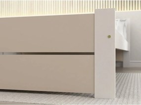 Pat IKAROS DOUBLE 80 x 200 cm casmir bej, LATA FARA SALTEA