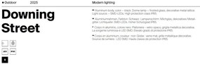 Aplica de perete LED iluminat exterior IP65 Street