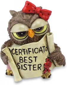 Statueta Funny Collection Bufnita - Certificat 