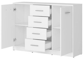 Comodă Nepo Plus 6 (alb) . 1098295