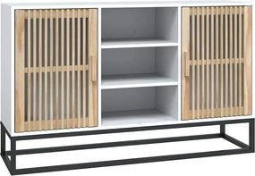 vidaXL Dulap, alb, 105x30x65 cm, lemn prelucrat