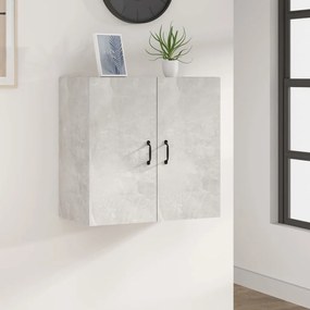 vidaXL Dulap de perete, gri beton, 60x31x60 cm, lemn prelucrat