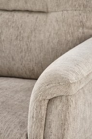 Fotoliu recliner Jamal stofa bej H105 cm