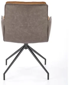 Scaun de bucaterie Ormond, maro