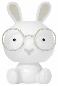 Veioză LED RGBW dimabilă de veghe pentru copii 2,5W/230V alb iepuraș