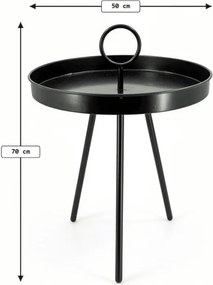 Set de gradina OSAKA SIRVON - 2 scaune si masa rotunda, petrol