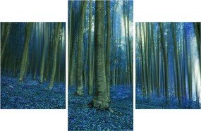 Tablou - Pădure albastră (90x60 cm)