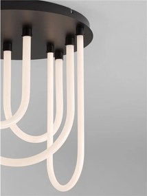 Lustra LED aplicata design decorativ TOPAZ