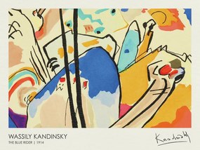 Reproducere The Blue Rider (1914), Wassily Kandinsky