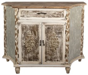 Bufet vintage din lemn, "Maisonette", 120x40x97 cm