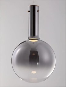 Pendul, Lustra design modern Entero fumuriu