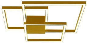 Lustra LED design modern geometric Erick auriu