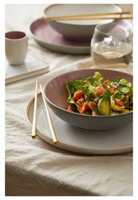 Bol mic roz/gri din gresie 1 l Gastro Grey/Light Pink – Bitz