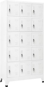 vidaXL Fișet, gri deschis, 90x40x180 cm, oțel