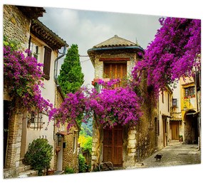 Tablou - Alee mediteraneană leneșă (70x50 cm)