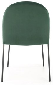 Scaun K443 Velvet Verde – l50 x A58 x H84 cm