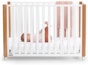 KINDERKRAFT SELECT KOYA Premium - Pătuț 4 în 1 pentru copii, fag/pin