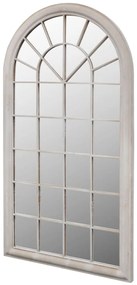 vidaXL Oglindă de grădină arcadă rustică 60x116 cm interior &amp; exterior