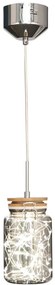Pendul LED Shock KL142030, 5W, 200lm, lumina neutra, crom+fumurie, IP20, Klausen