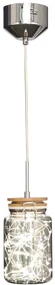 Pendul LED Shock KL142030, 5W, 200lm, lumina neutra, crom+fumurie, IP20, Klausen