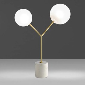 Lampa de masa eleganta design minimalist Golden