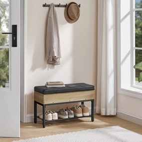 Banca cu dulap pentru incaltaminte TAYLOR SONOMA 70x30x45 cm