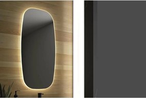 Oglinda cu iluminare Led Gala Eire 90x45 cm negru