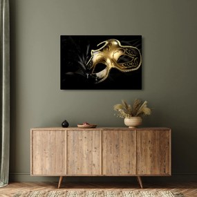 Tablou masca aurie (90x60 cm)