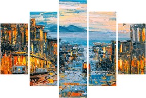 Tablou - Telecabină, San Francisco (150x105 cm)
