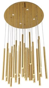 Lustra LED dimabila design Premium Class Quality 62cm ORGANIC FAT GOLD P0242 MX