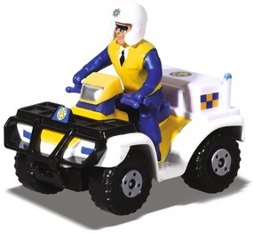 Pista de masini Dickie Toys Fireman Sam, Sam Fire Rescue Team cu 3 masinute, 1 elicopter si 2 figurine