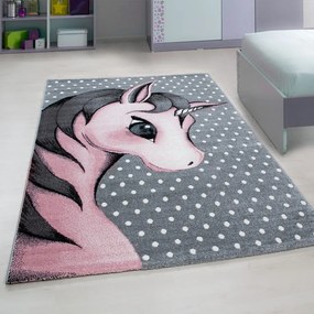 Covor pentru copii roz/gri 80x150 cm Kids – Ayyildiz Carpets