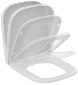 Capac WC, Softclose, alb