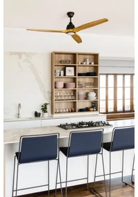 Ventilator LED dimabil FARO 33719DC ALO LED/20W/230V d. 152 cm + telecomandă