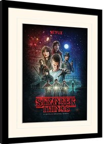 Poster înrămat Stranger Things - One Sheet