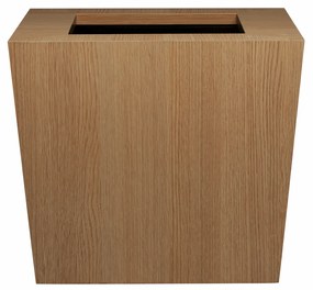Ghiveci din lemn cu auto-irrigare NATURA, mic de eleganță, mai multe variante - Hobby Flower Dimensiuni: 45 x 45 x 40, Culoare: stejar mediu închis