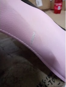 OFERTA Scaun de birou AVOLA din piele ecologica - MIX DE CULORI Calitatea a II-a
