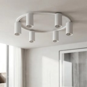 Brilagi - Plafonieră SELE 6xGU10/30W/230V albă